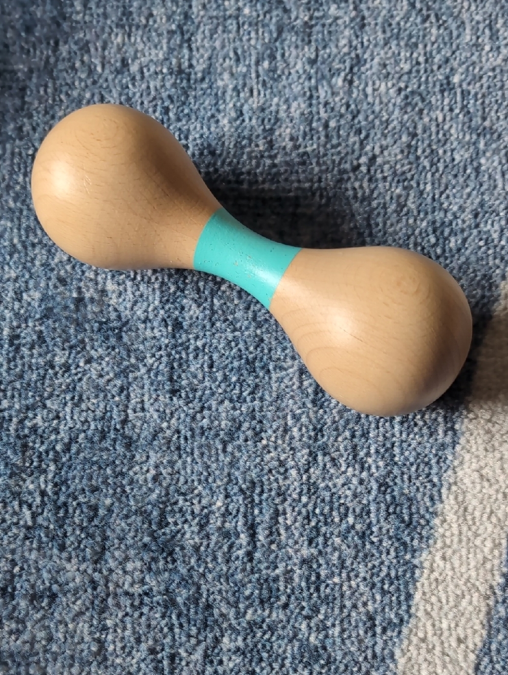 Lovevery Wooden Double-Ball Rattle
